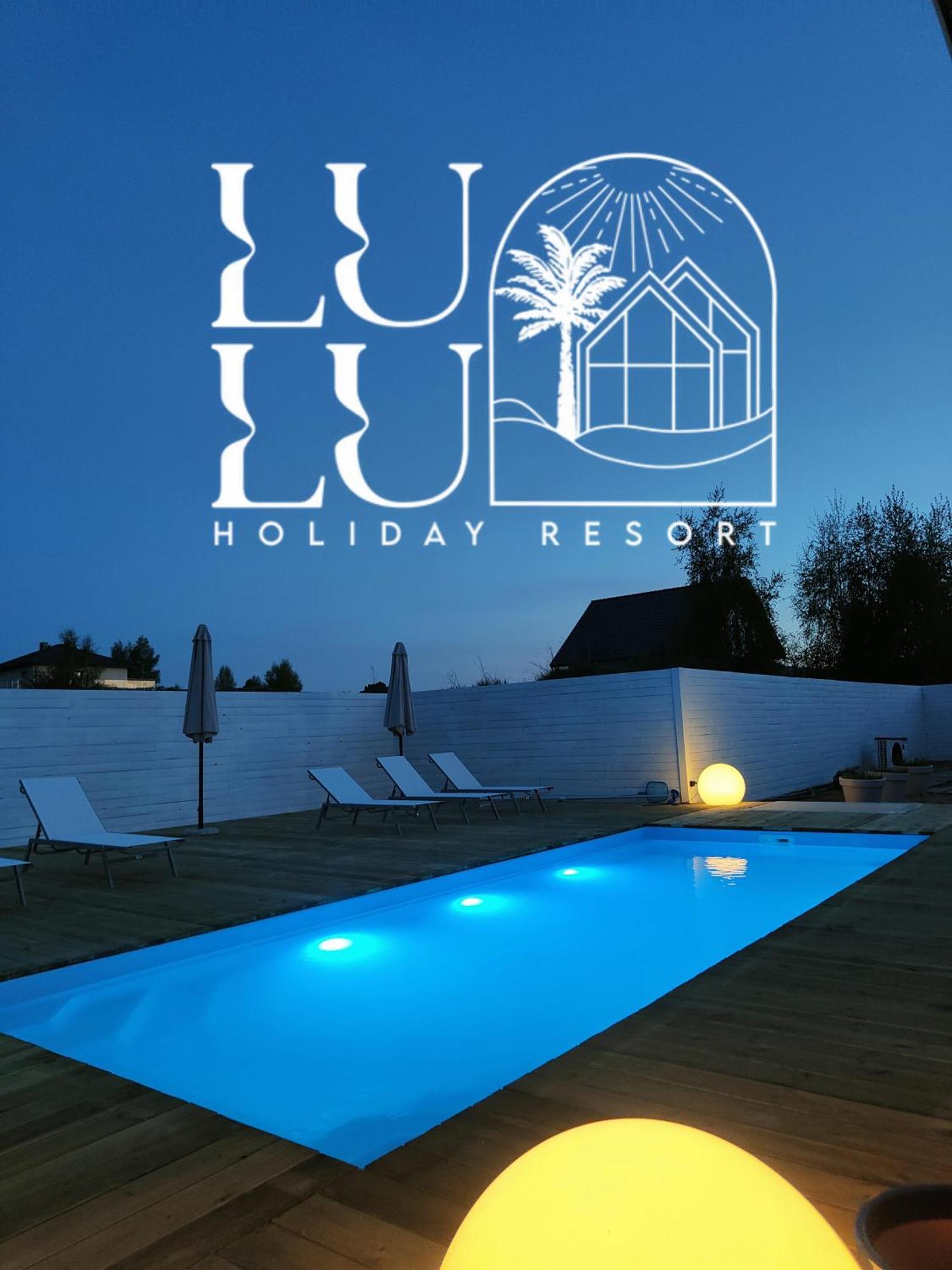 Lulu Holiday Resort Domki Z Podgrzewanym Basenem Mielno  Exterior foto
